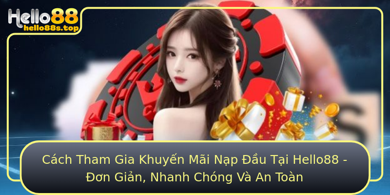 Cách Tham Gia Khuyến Mãi Nạp Đầu Tại Hello88 - Đơn Giản, Nhanh Chóng Và An Toàn